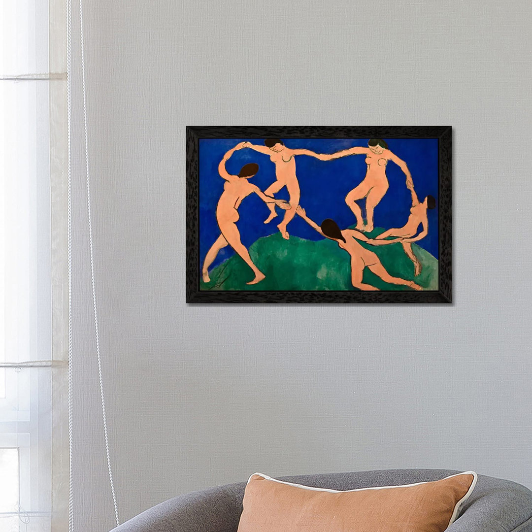 The Dance I by Henri Matisse - Floater Frame Painting on Canvas
