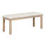 Table de salle à manger extensible 6 pièces avec repose-pieds Farmhouse 82 pouces-503618253