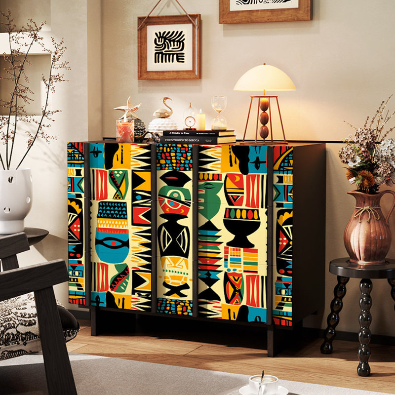 French Retro Minimalist Style Sideboard