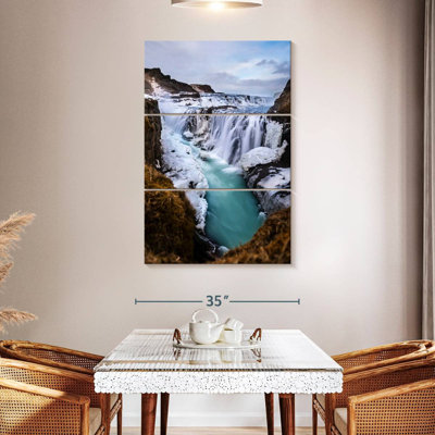 Alvord Gullfoss Winter Falls