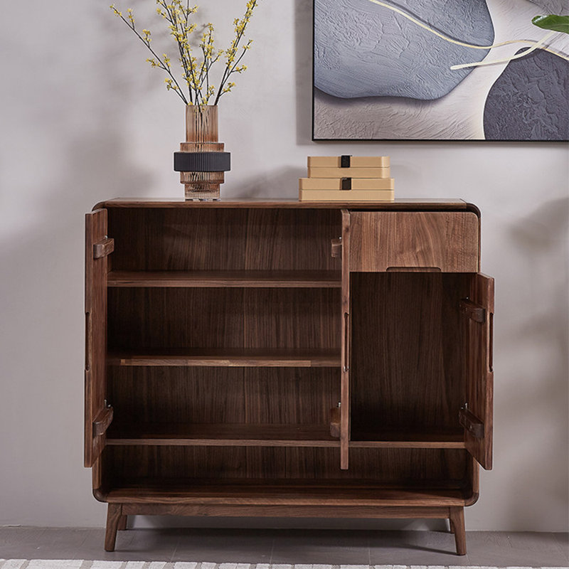 Armoire à chaussures en bois massif
