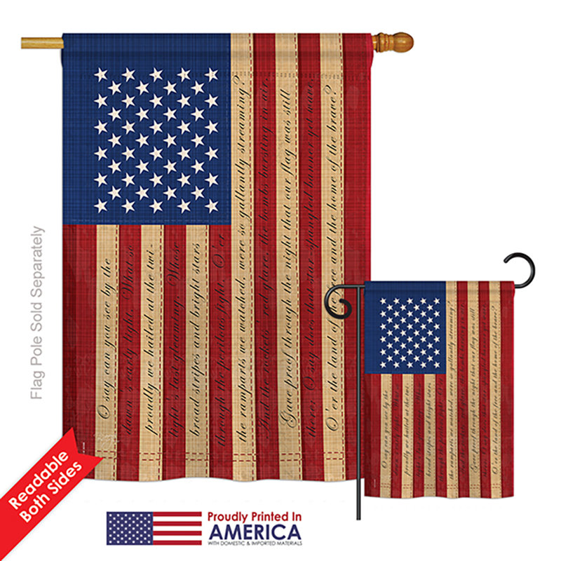 Ensemble de drapeaux en polyester 2 pièces Boulevard Star