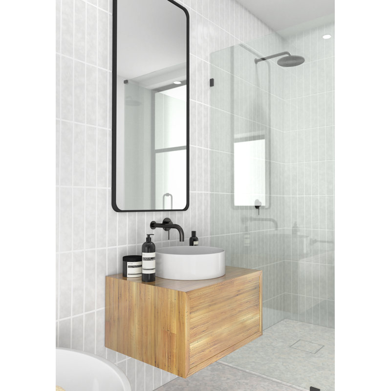 Trinity Metal Mirror, Black