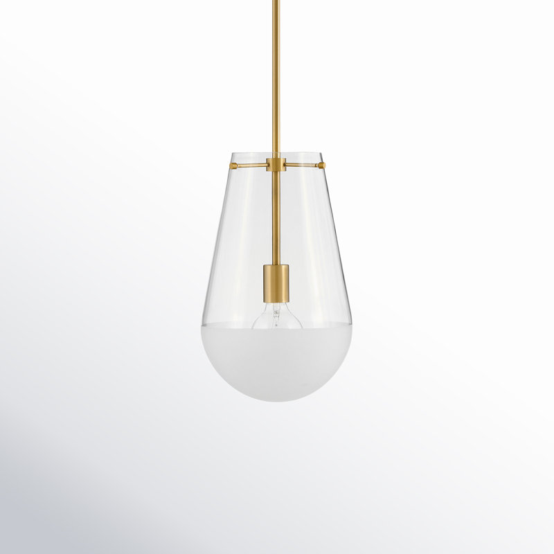 Javi 1 - Light Urn Pendant, Lacquered Brass