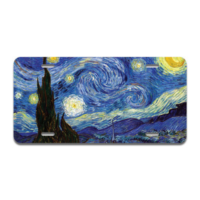 Starry Night Aluminum Plate Frame