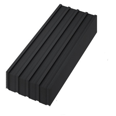 40-Piece 3.5ft Galvanized Steel Corrugated Roof Panels for Gazebo, Shed, Patio, Garage – Rust Resistant