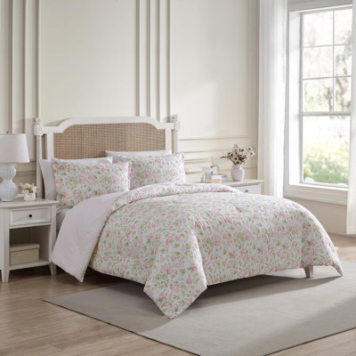 Ensemble d'édredon en coton Laura Ashley Morning Gloria
