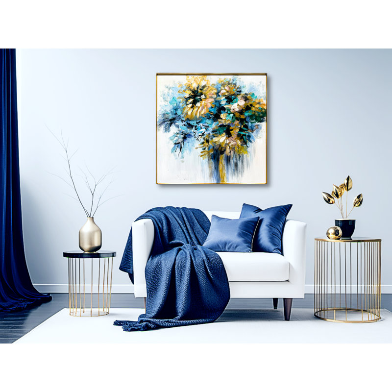 Ivory Blossom Symphony Oil Painting