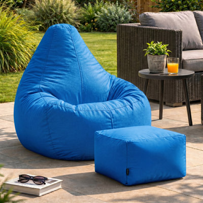 icon Recliner Bean Bag Chair & Pouffe