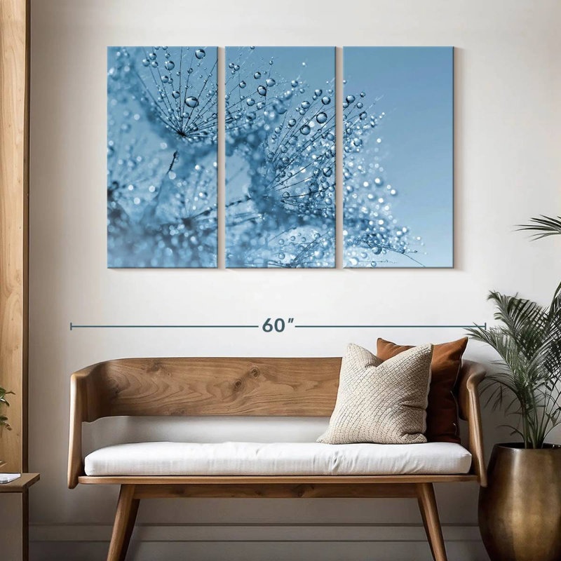 Harnek Dewy Dandelion, 32" H x 50" W