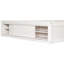 Lit plateforme antique grand blanc, 4 tiroirs sous les lits, lit fonctionnel pour petite chambre à coucher, rangement sans tête de lit, blanc, silencieux et confortable-130155575
