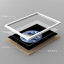 «Blue Earth From Space Space Enthusiasts Illustration Small Decor Art Work»-101376650-101376648