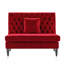 Banc rembourré en velours-99026640-105480674