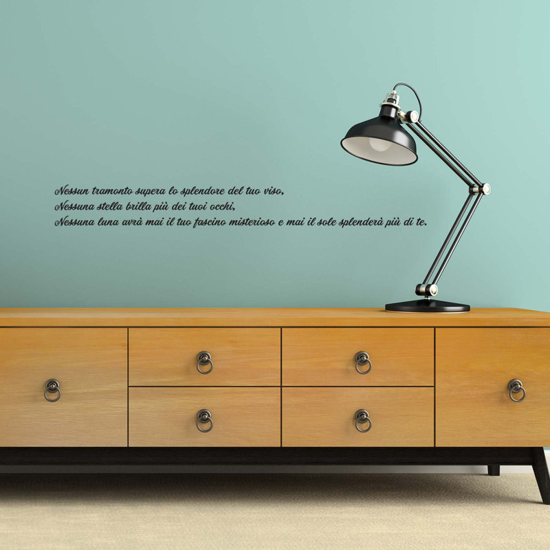 Text & Numbers Wall Decal