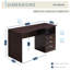 Bureau d'ordinateur classique avec plusieurs tiroirs-772857231-716257725