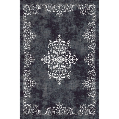 Luxurious Non-Slip Woven Carpet, 100% Velvet Fabric, 31.5 x 47.2 inches | Antibacterial, 13.5 mm Total Height, Machine Washable | Ideal for Living Room, Bedroom & Home Decor, Soft & Durable Design
