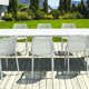 Farrah Outdoor Stacking Dining Side Chair (Set of 2)