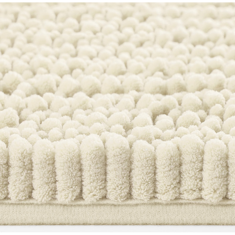 Tapis de salle de bain gris clair, Gris clair