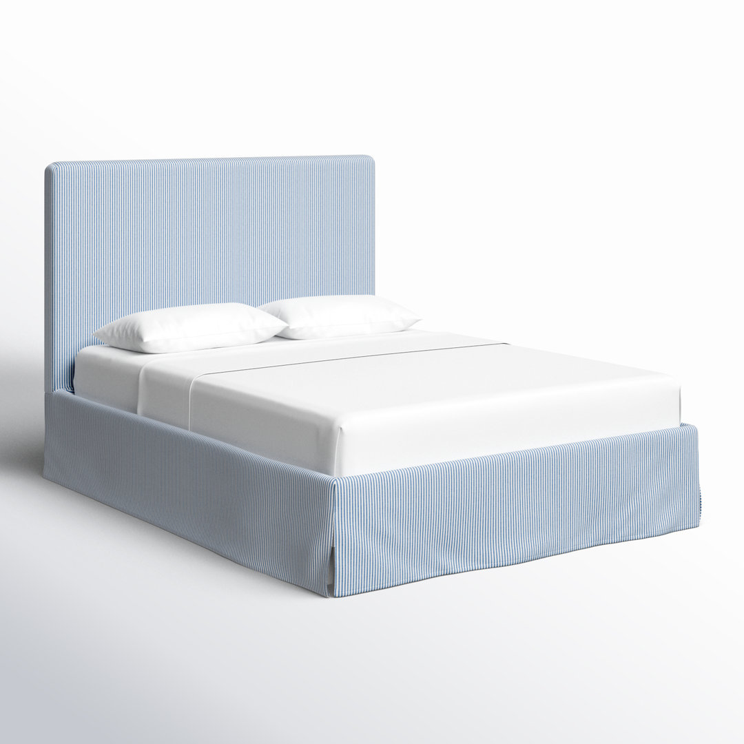 Verona Upholstered Slipcover Bed Birch Lane™ 