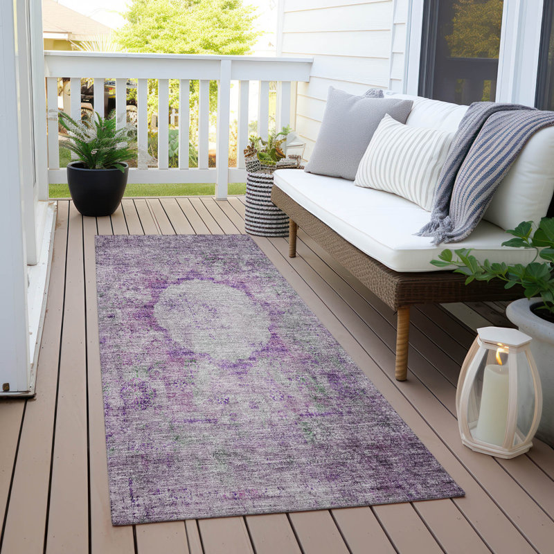 Tapis intérieur / extérieur Bergquist, Tapis de couloir 2 pi 3 po x 7 pi 6 po