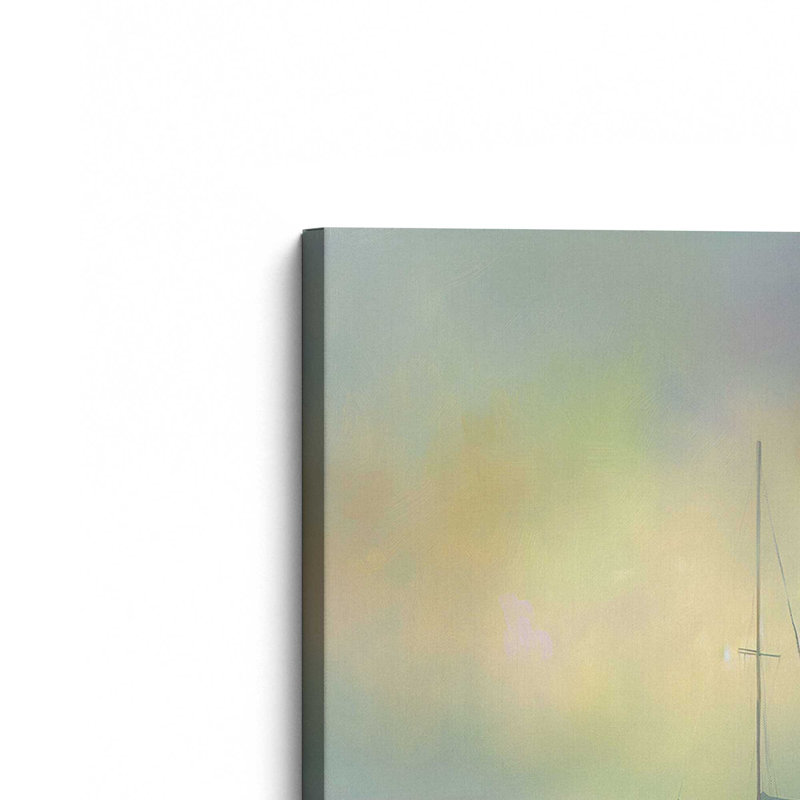 Guider Light V1 par Golden Glow Interiors, Toile tendue, H 18 po x l 12 po x P 1,25 po