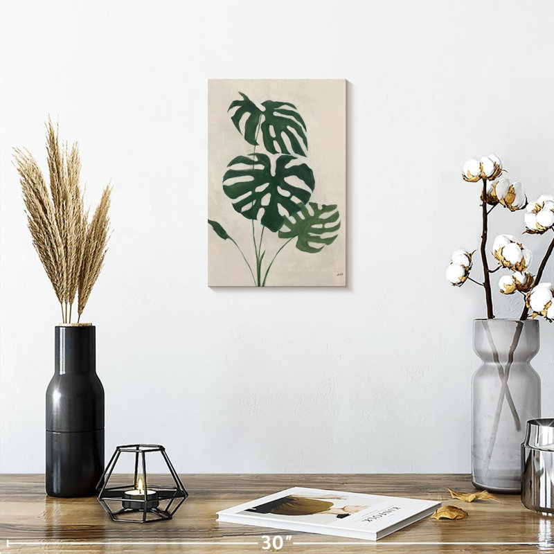 Harnek Palm Botanical I, 12" H x 8" W