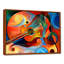 «Music and Rhythm - Abstract», reproduction d'art sur toile encadrée-2105308039-2100193788-2100193790