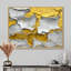 Jaune et gris abstrait Grove Harmony II - Art abstrait de suprématisme-168419261-168419260-168419250