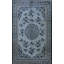Antique Chinese - Ningxia Blue 1850s Rug