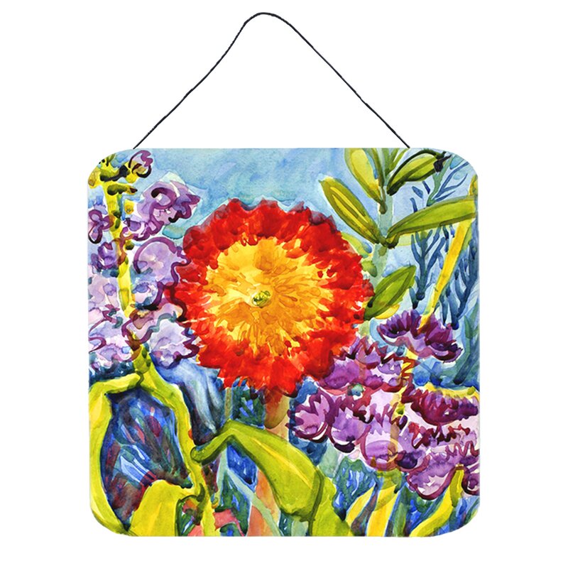 Bright sunflower wall art - Colorful Sunflower wall Decorations