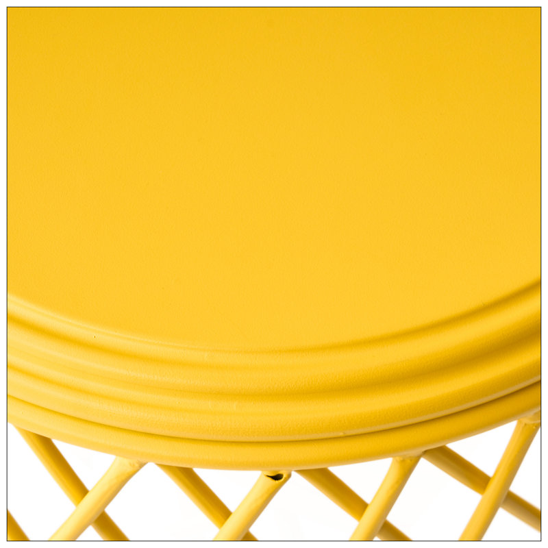 TABLE D'APPOINT 19,75 ALAMERAS, Jaune