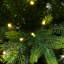 Sapin de Noël artificiel réaliste de 1,8 m (6 pi) préilluminé avec 350 lumières DEL multicolores et 9 fonctions d'éclairage