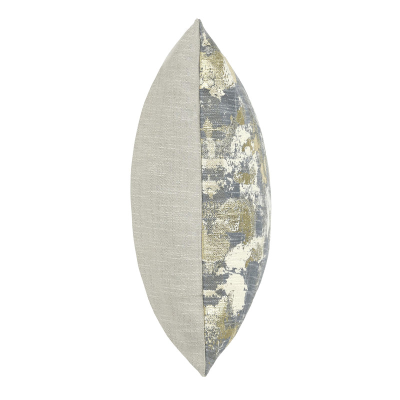 Square Pillow Cover & Insert, Blue Abstract