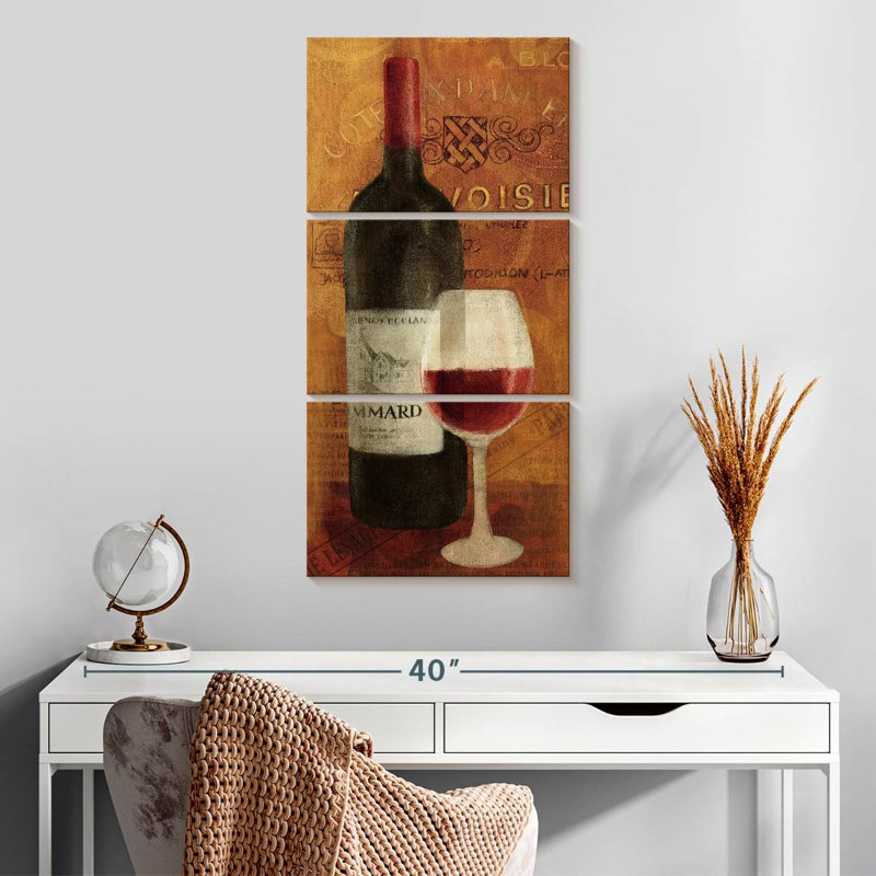 Panneau Vin Rouge, H 32 po x l 15 po