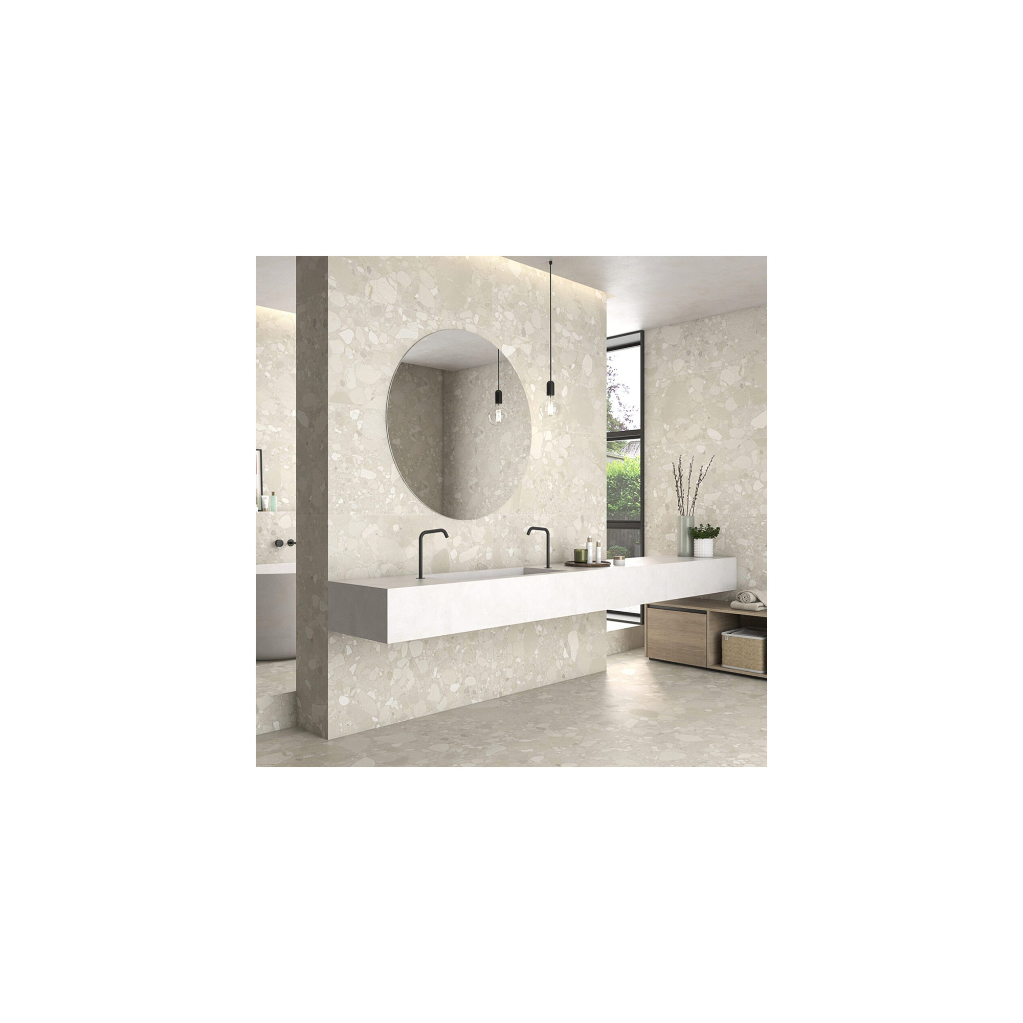 Dorado 24" x 24" Matte, Beige