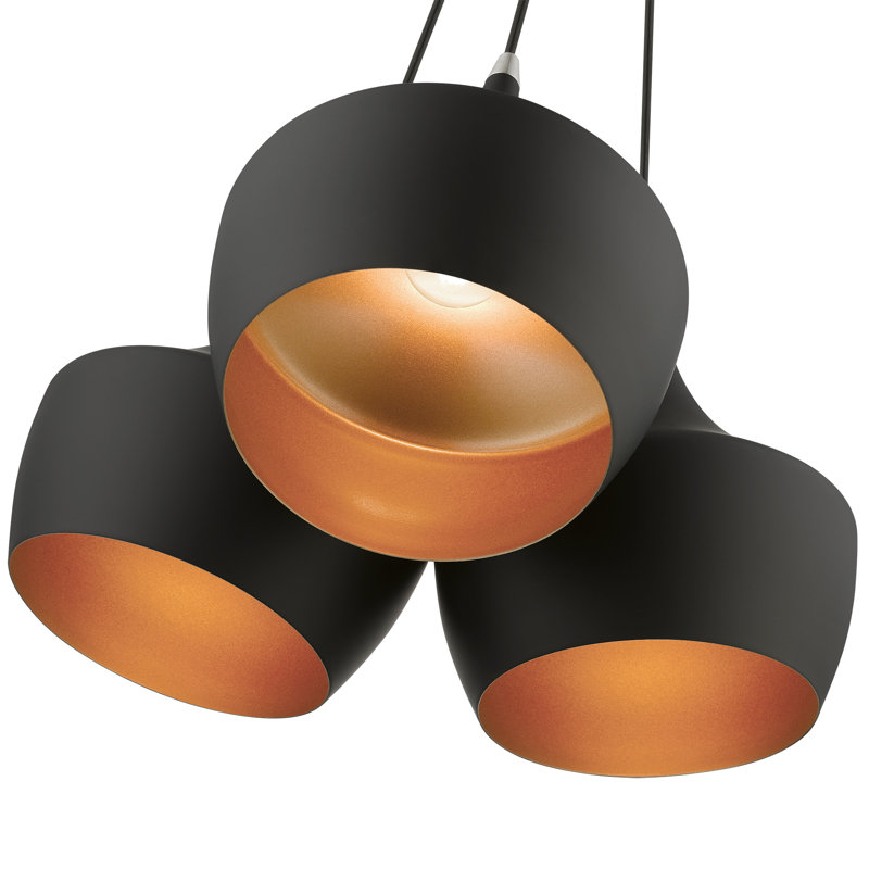 Charae 3 - Light Pendant, Black