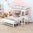 Aichatou Kids Twin Over Full Bunk Bed with Drawers