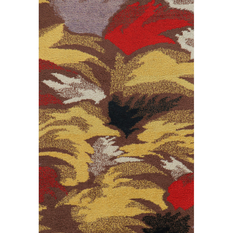 One-of-a-Kind 4'x6'11 Hand Knotted Area Rug