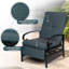 Chaise de patio inclinable avec coussins-896599298