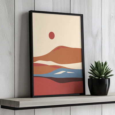 Western Desert Vibes 2 By Garima Dhawan Canvas Art Print