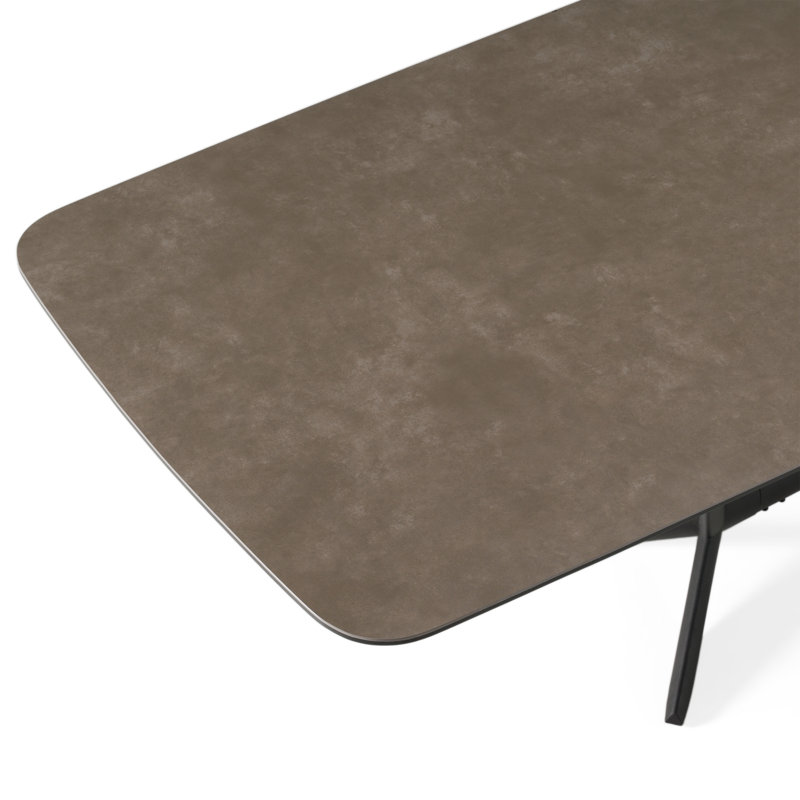 Table de salle à manger à tréteaux Madalene