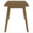 Daglosten Off-white and Chestnut 5-piece Dining Set