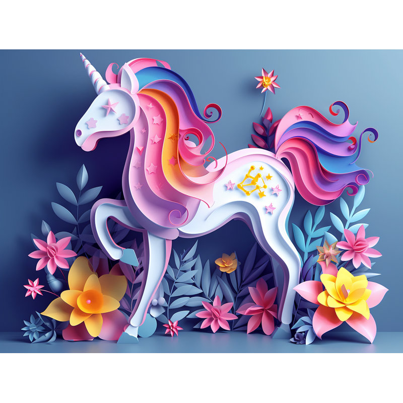 Jeté polaire Unicorn - Jetés fantaisie pour canapés ou lits 12359, Grand lit