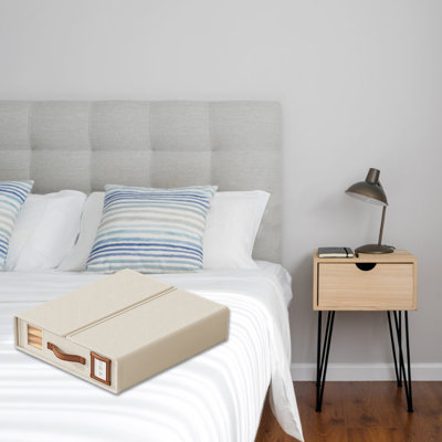 Boîte de rangement pliante avec fenêtre