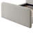 Hedon Grey Upholstered Platform Bed-100088498