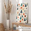 «Holiday Christmas Tree Dreams X», reproduction d'art moderne sans cadre