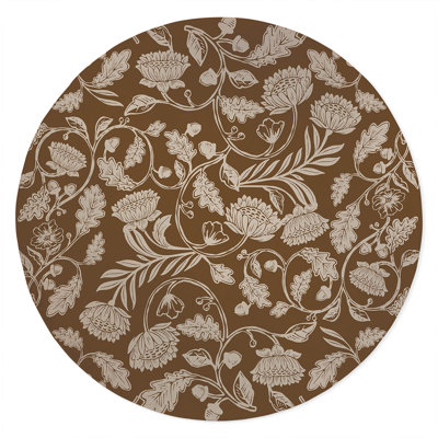 Autumn Vines Non Slip Outdoor Rug