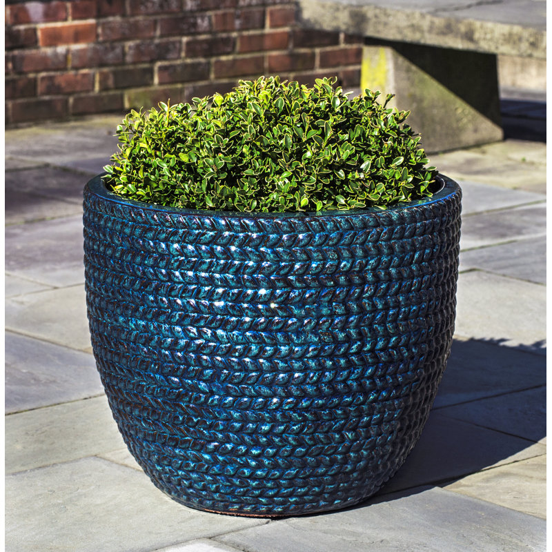 Handmade Planter, Indigo Rain