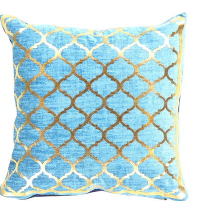 Moroccan Square Pillow Cover & Insert