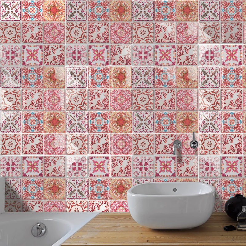Alrik 24cm x 24cm PVC Mosaic Tile